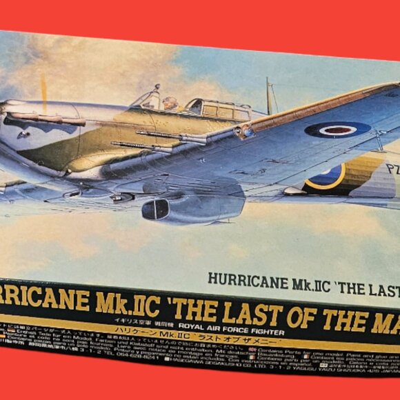 Hawker Hurricane MK LLC Model Plane by Hasegawa -- ITEM #3356 - Picture 1 of 5